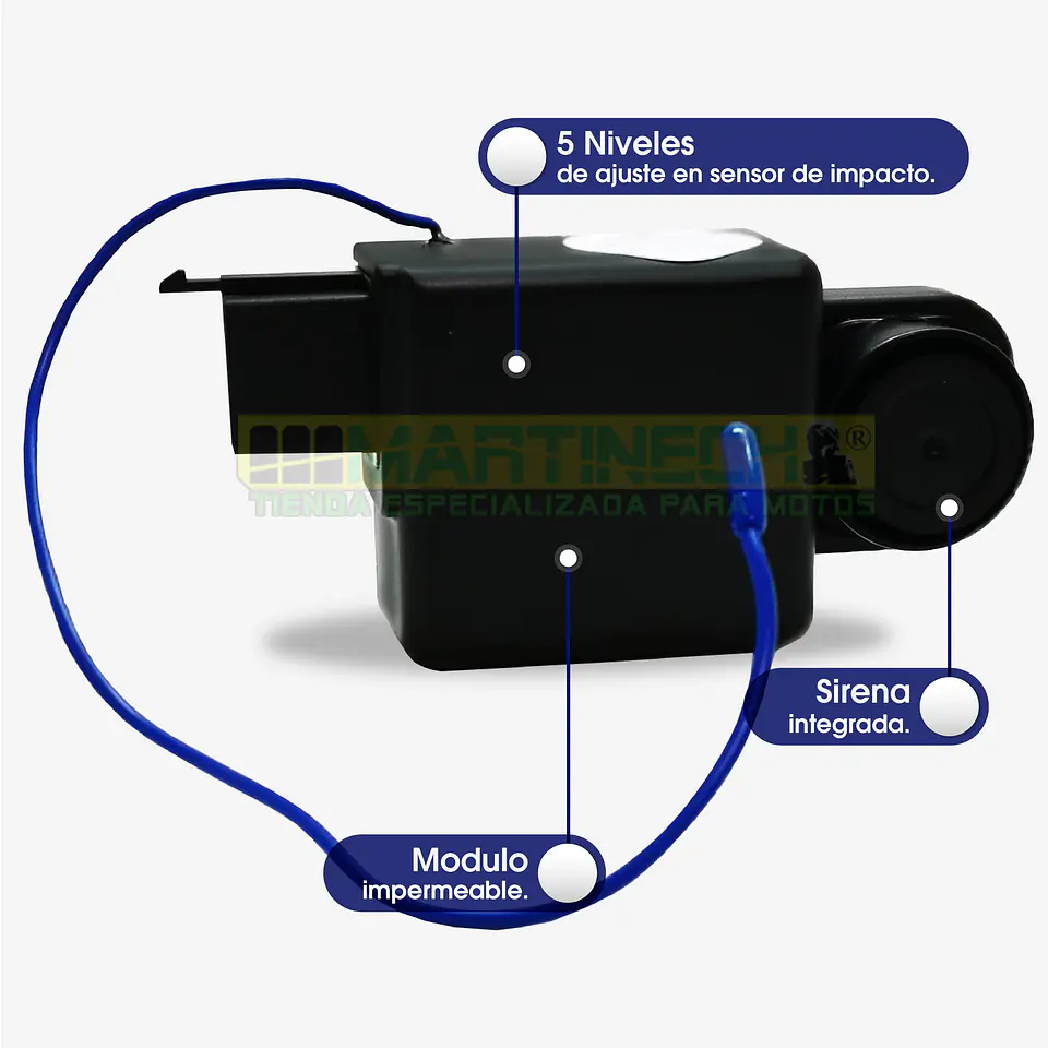 Alarma Moto De Proximidad Smart Alejamiento Apagado Motor 2