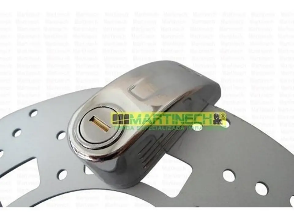 Candado Moto Alarma Freno De Disco Ifam + Obsequios 11