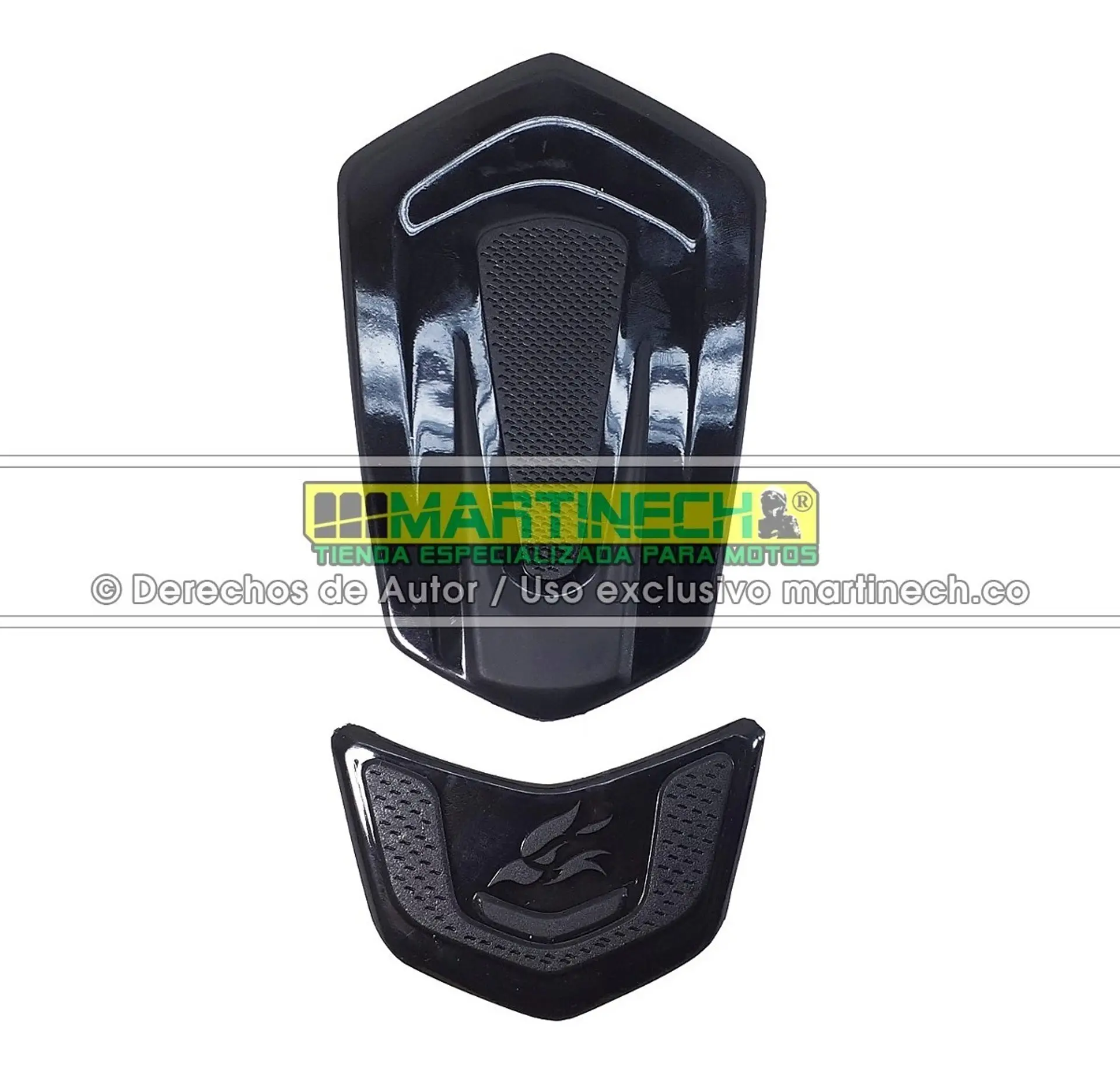 Stompgrip Protector Tanque Moto Caucho Tank Pad Antirayon 7