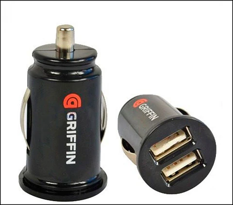 Cargador Carro Moto Usb Doble Puerto 3.1 Amp Para Cigarrera