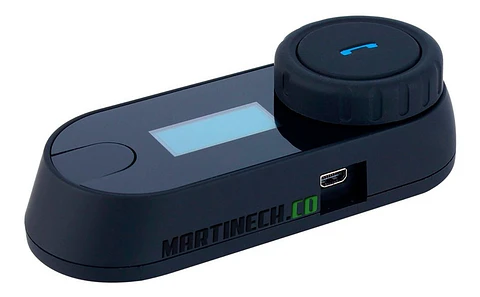 Intercomunicador Moto Lcd Impermeable + Bluetooth + Fm