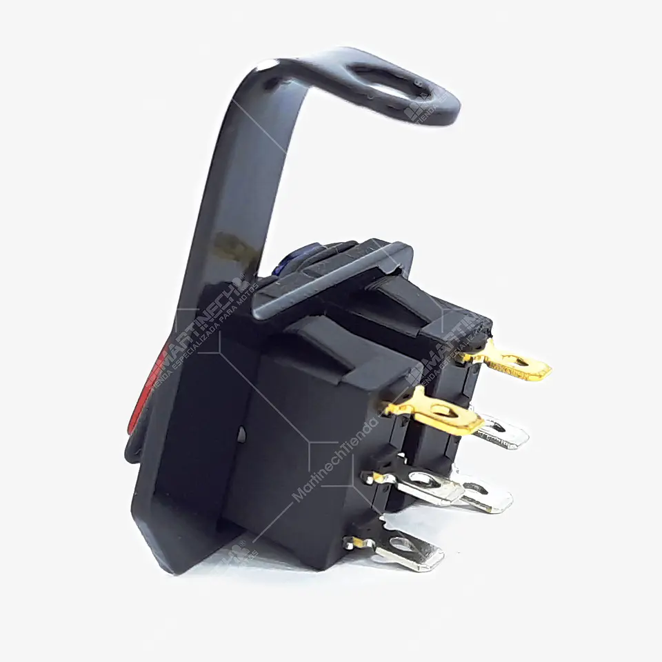 Switch X 2 Moto Suiche Interruptor On/off Con Testigo Piloto Derecho 4