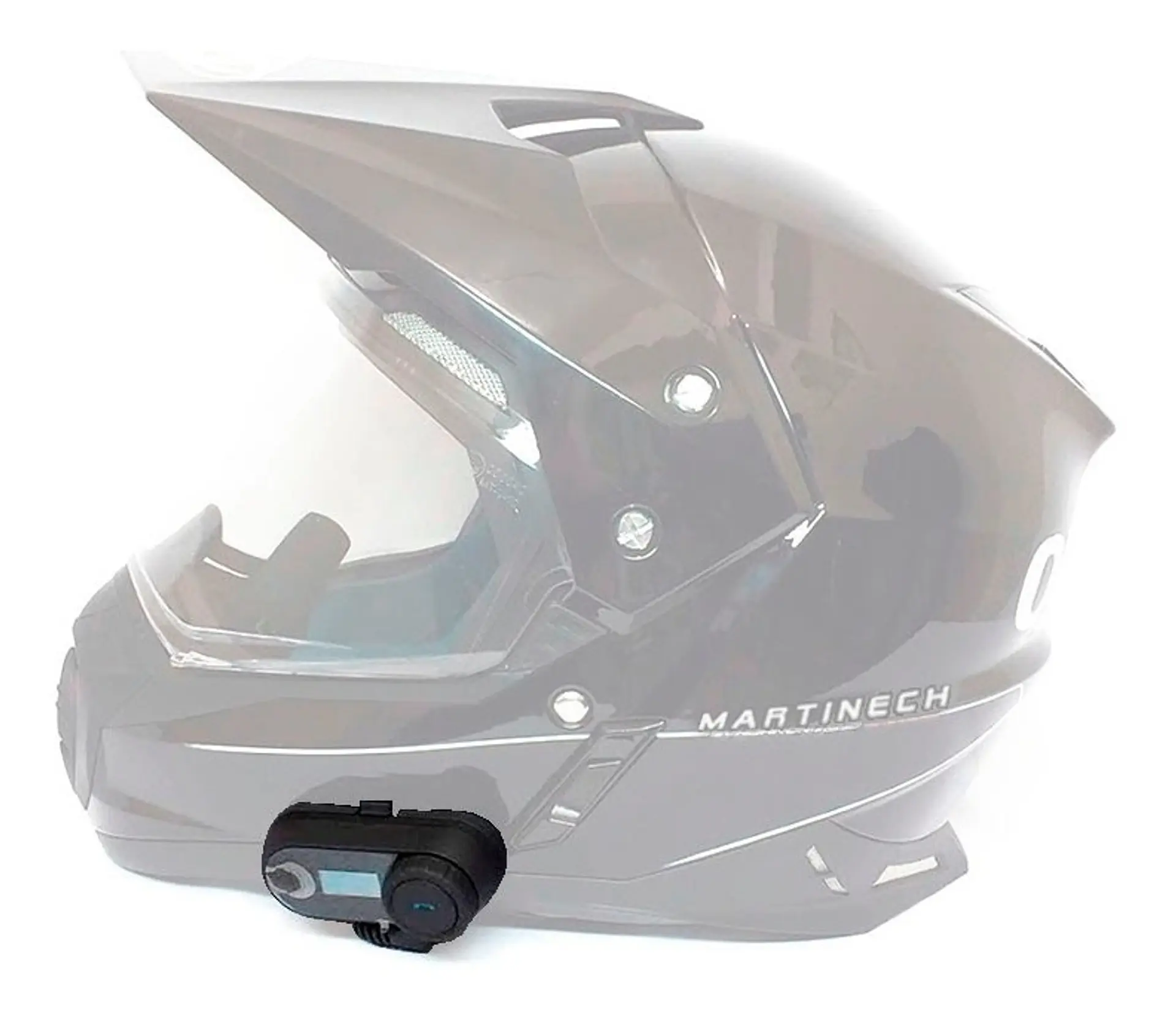 Intercomunicador Moto Lcd Impermeable + Bluetooth + Fm 3