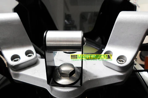 Base Para Soporte Gps Moto Pulsar Ns 200 180