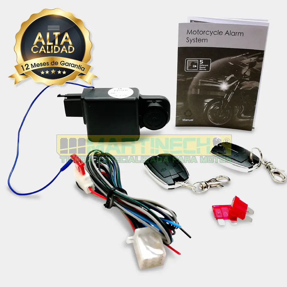 Alarma Moto De Proximidad Smart Alejamiento Apagado Motor 4