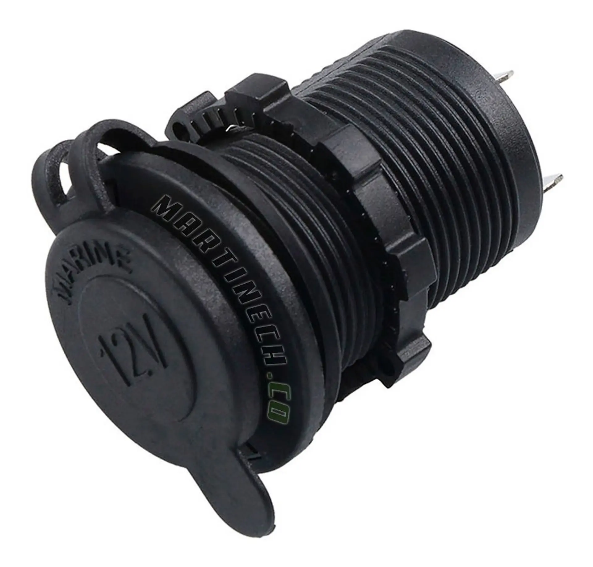 Cigarrera Socket 12v Para Cargador Moto Carro Impermeable 1