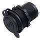 Cigarrera Socket 12v Para Cargador Moto Carro Impermeable - thumbnail 1