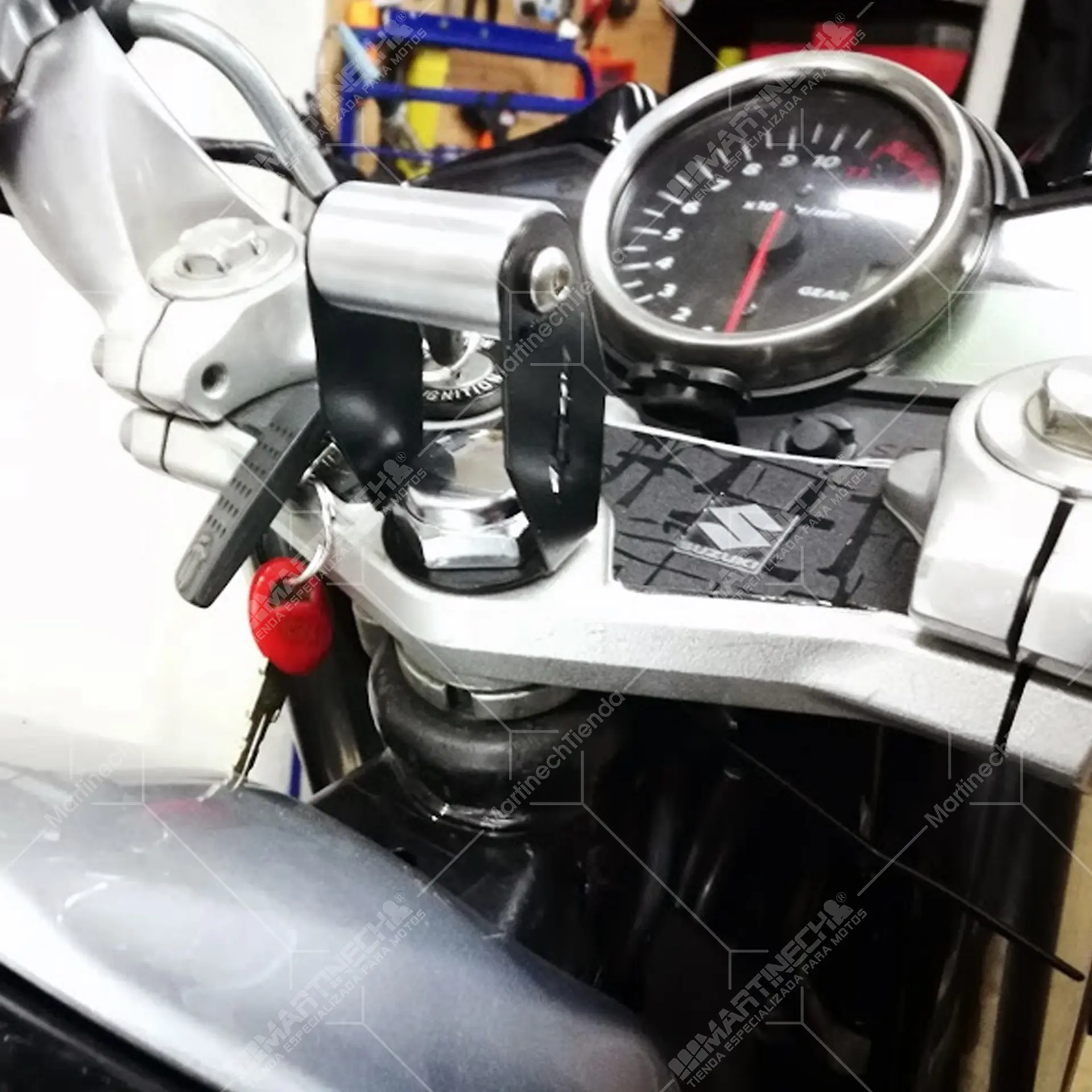 Base Para Soporte Gps Suzuki Inazuma 1