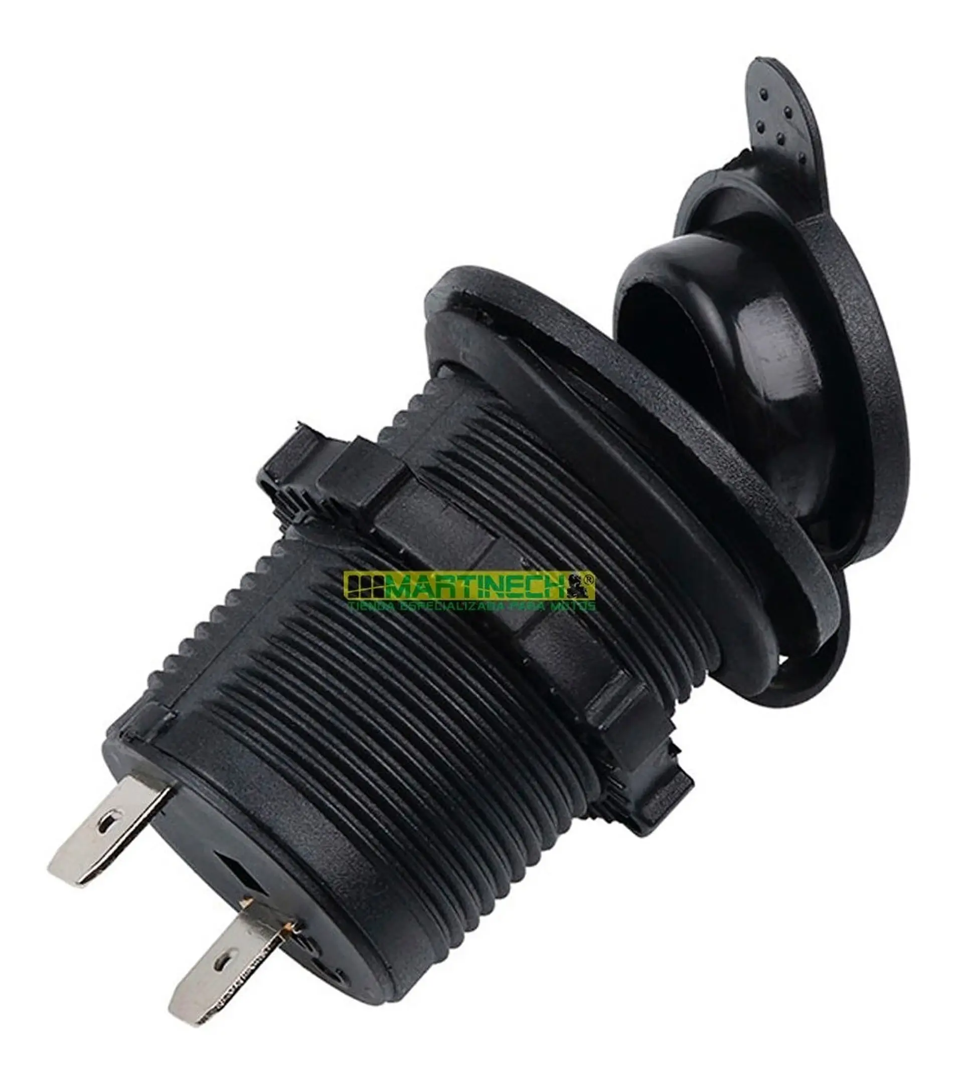 Cigarrera Socket 12v Para Cargador Moto Carro Impermeable 5