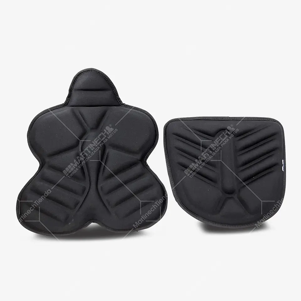 Cojín Para Moto Viaje Touring Memory Foam Kit X 2 Confort 6