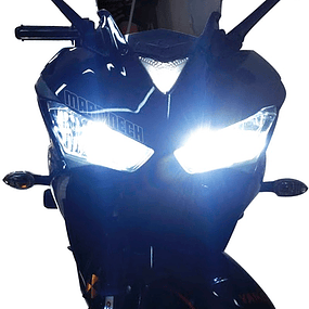Bombillos Led Yamaha R3 Moto 8000 Lumenes Alta Intensidad X2
