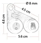Switch Interruptor Impermeable Moto Testigo Exploradoras X 2 - Miniatura 4