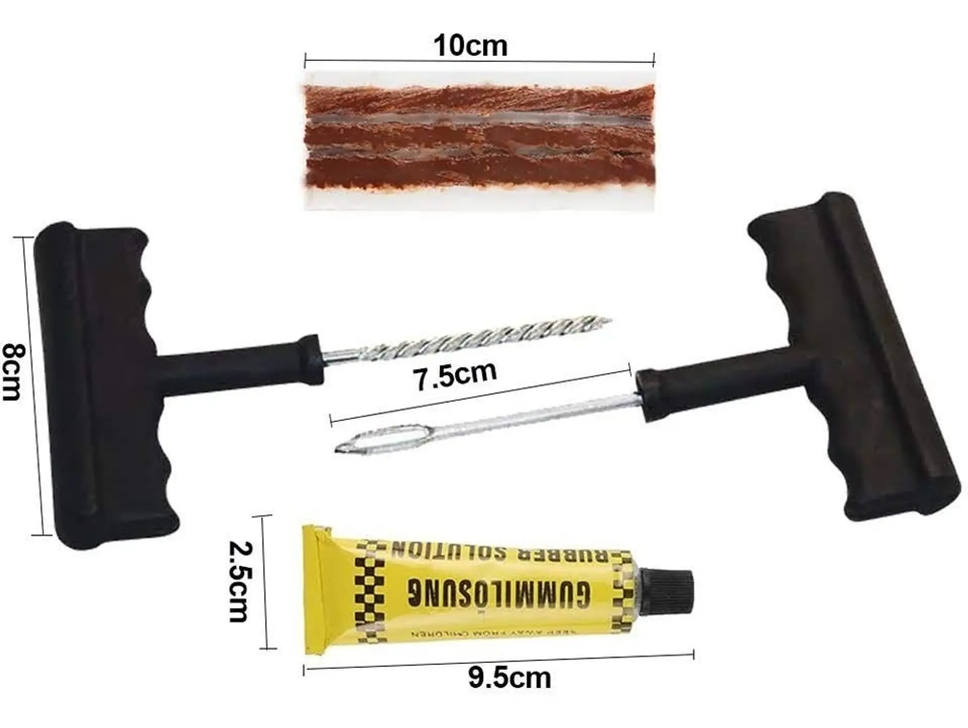 Kit Despinchador Para Llantas Sellomatic 8 En 1 Carro Moto 8