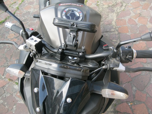 Base Para Soporte Gps Kawasaki Z250
