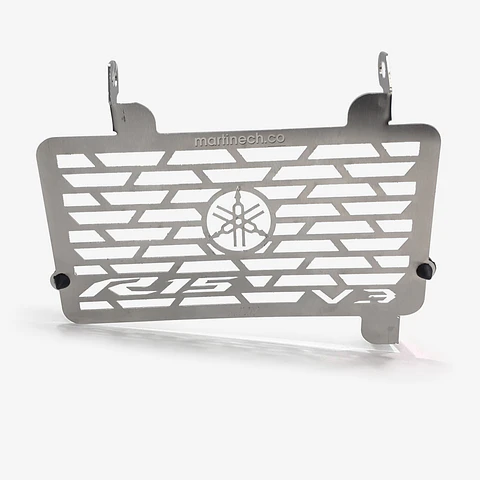Yamaha R15 V3 Protector Radiador Acero Inox Optima Ventilación R15