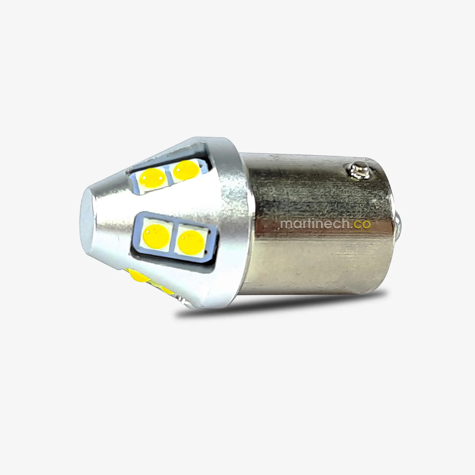 Bombillo Led Direccional o Reversa Luz Blanca Aluminio 1