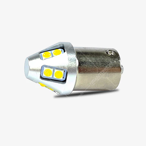 Bombillo Led Direccional o Reversa Luz Blanca Aluminio