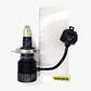 Bombillo Led Moto o Carro H4 3500 Lumenes Luz Blanca 6000k - Miniatura 3