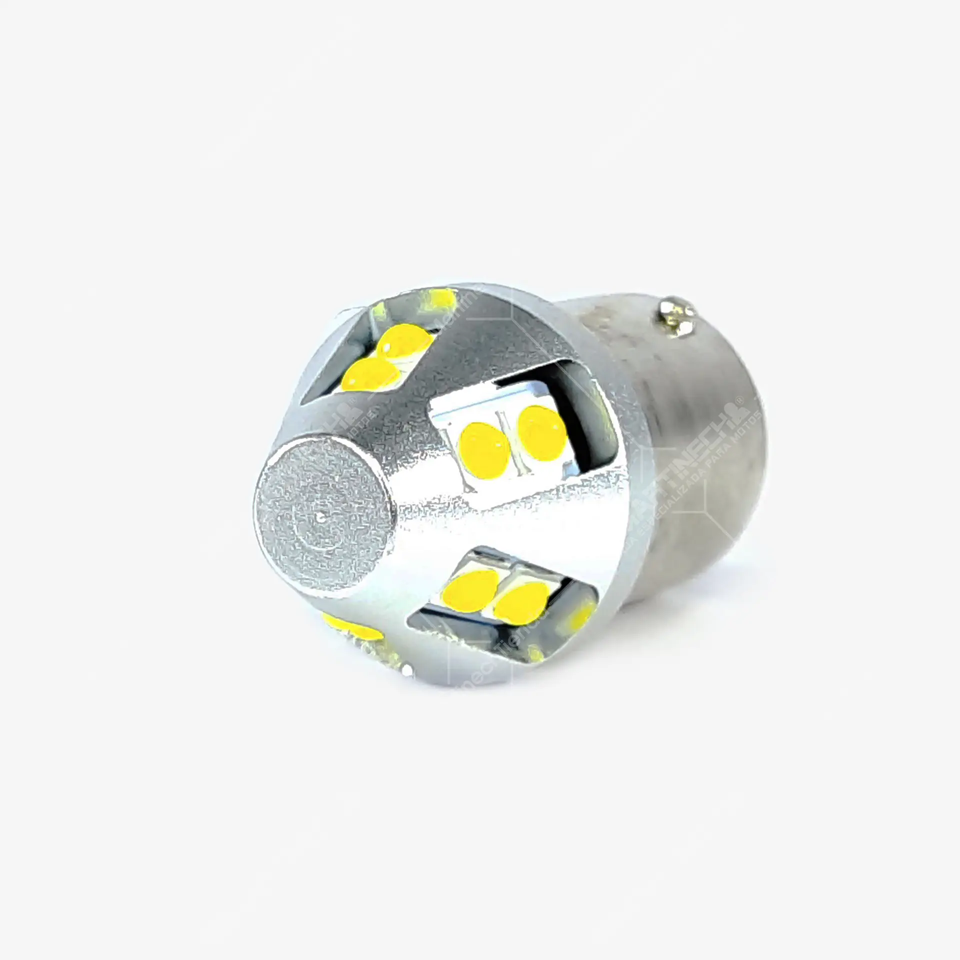 Bombillo Led Direccional o Reversa Luz Blanca Aluminio 3