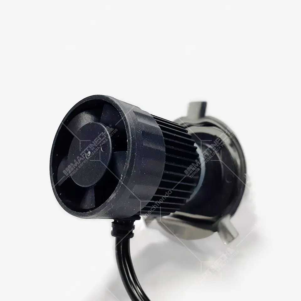 Bombillo Led Moto o Carro H4 3500 Lumenes Luz Blanca 6000k 4