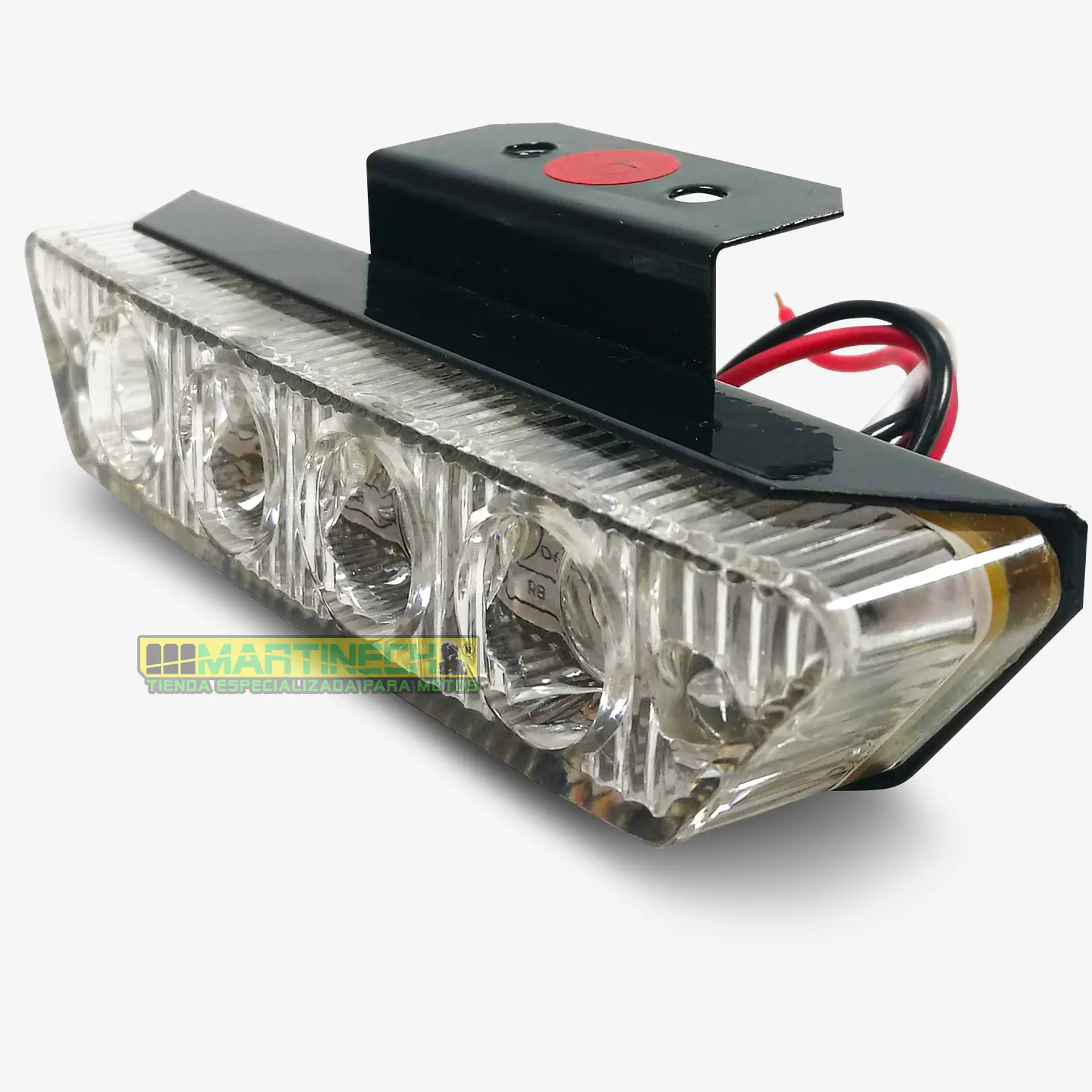Tercer Stop Doble Intensidad moto o carro Cristal/Rojo 4