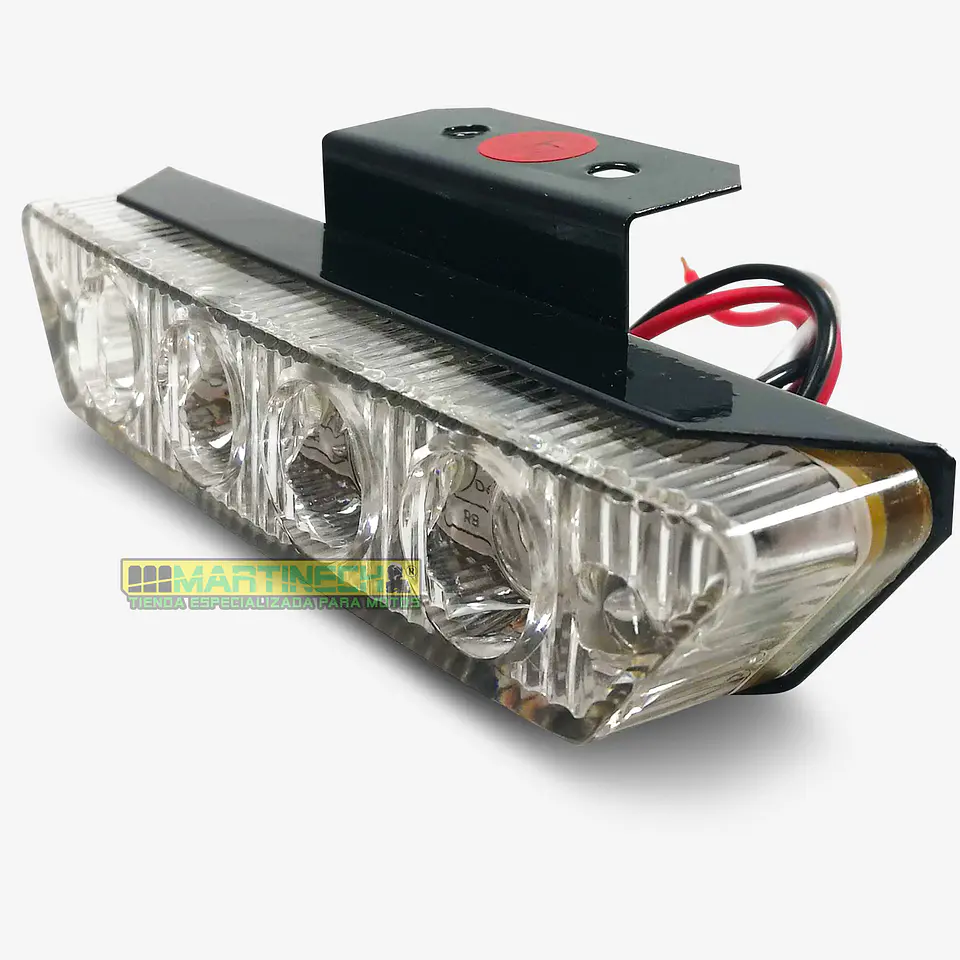 Tercer Stop Doble Intensidad moto o carro Cristal/Rojo 4