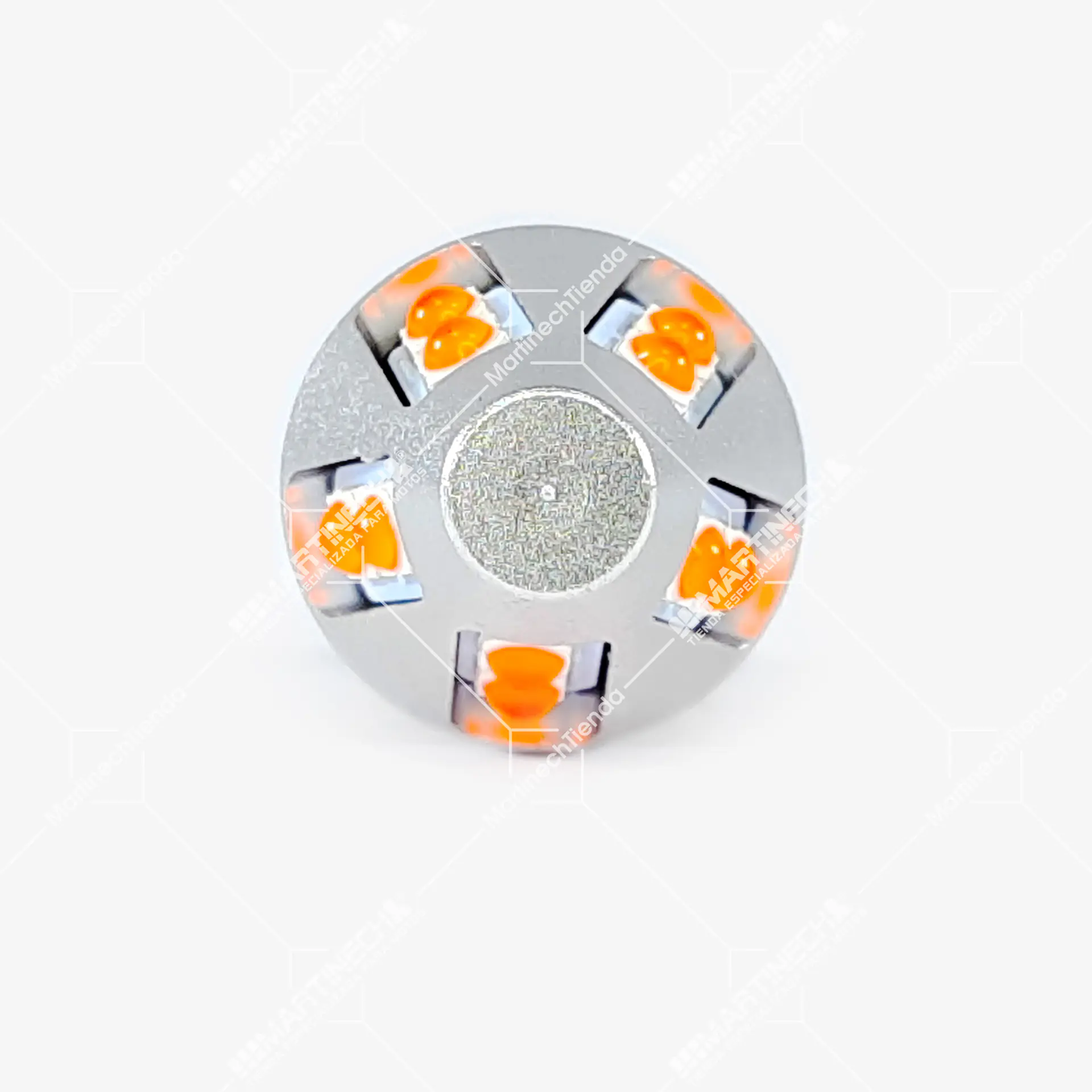 Bombillo Led Stop Aluminio Doble Intensidad Luz Roja 4