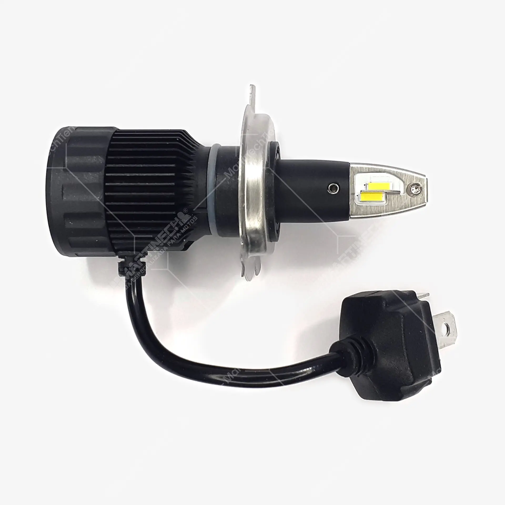 Bombillo Led Moto o Carro H4 3500 Lumenes Luz Blanca 6000k 6
