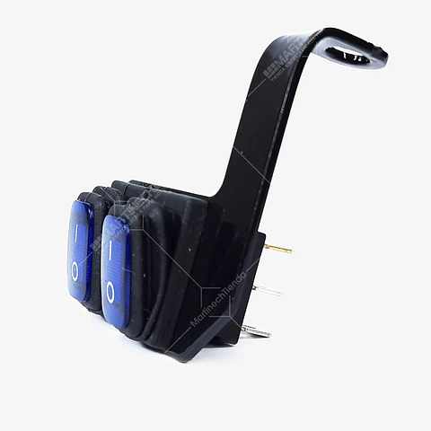 Switch Interruptor Moto para Exploradoras Superior Derecho x 2 Azul-Azul