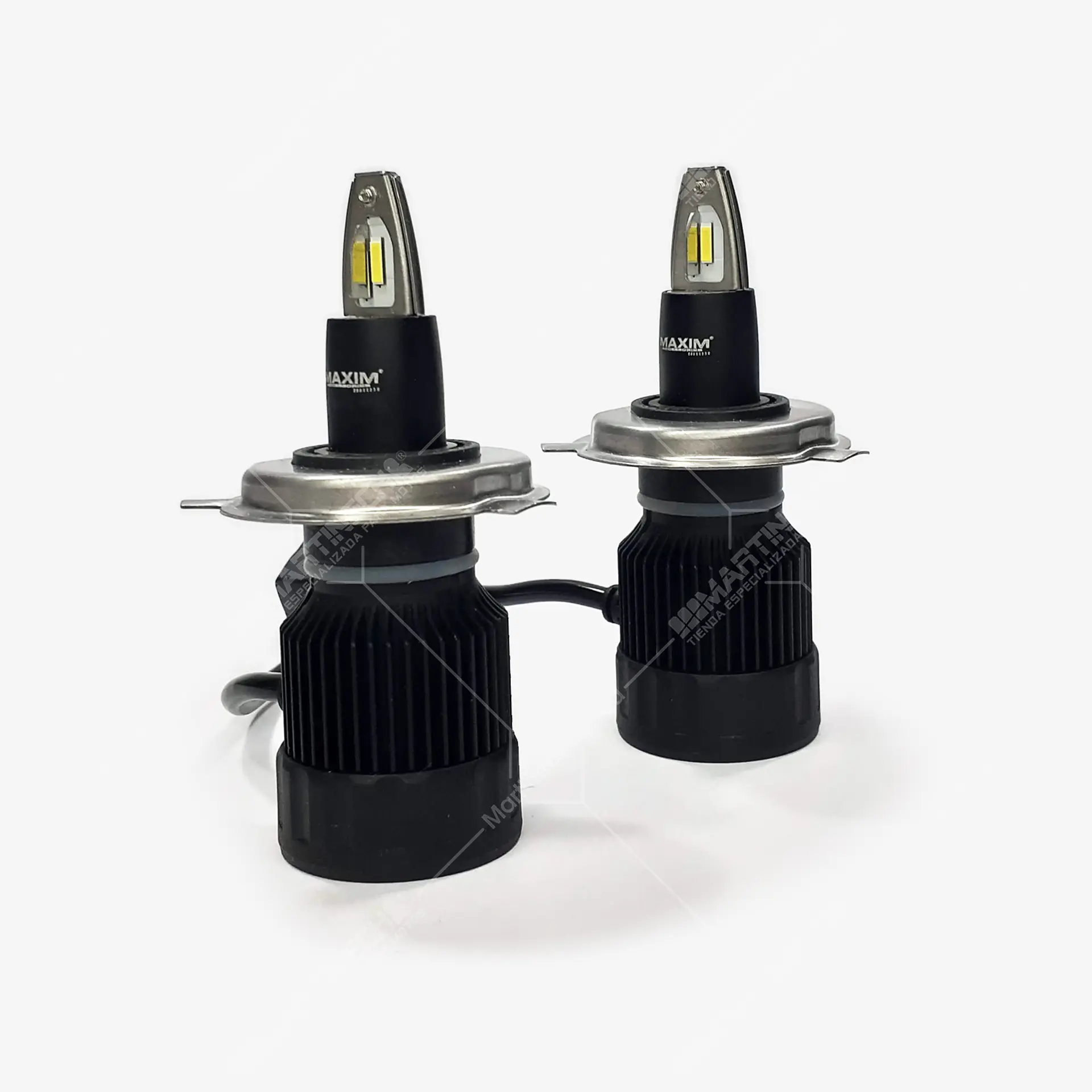 Bombillo Led Moto o Carro H4 3500 Lumenes Luz Blanca 6000k 7