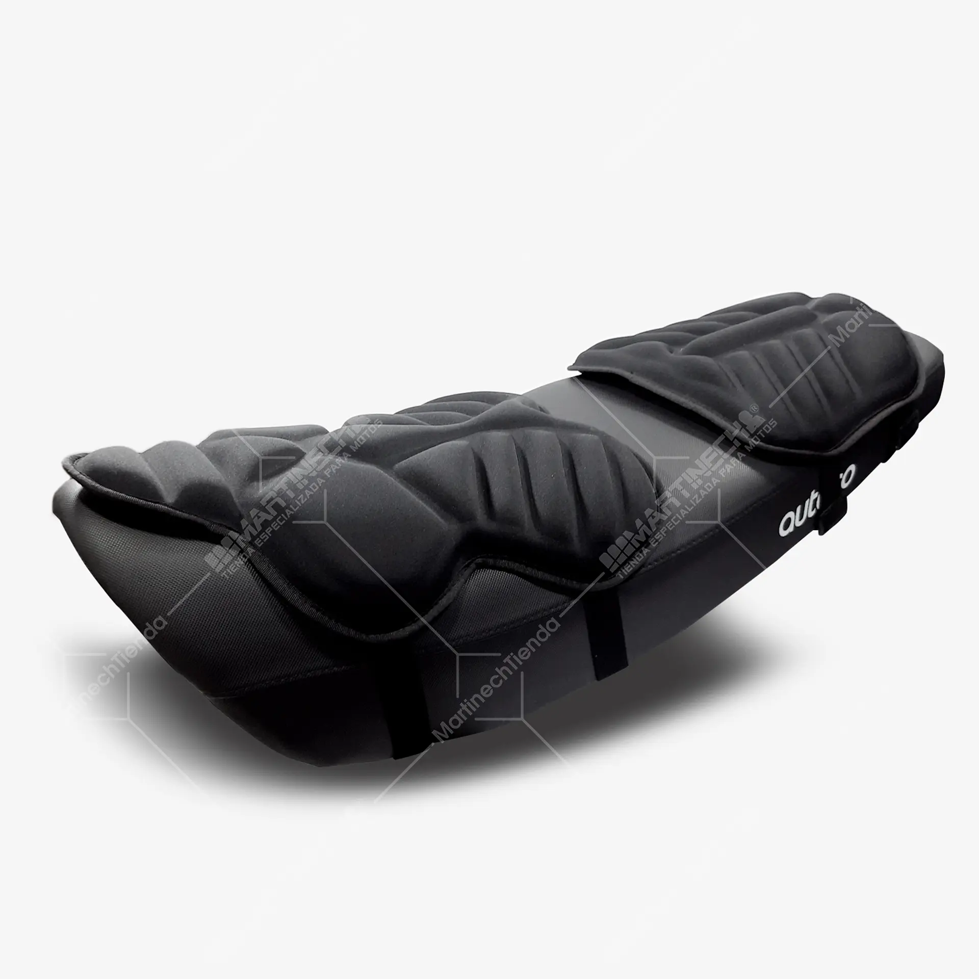 Cojines Para Moto Viaje Memory Foam Tipo Touring +  Forros Impermeables Kit x 2 4