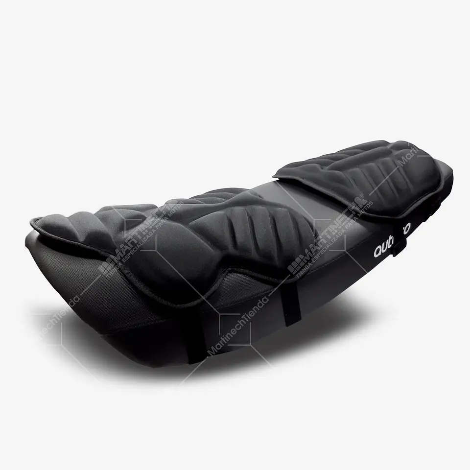 Cojines Para Moto Viaje Memory Foam Tipo Touring +  Forros Impermeables Kit x 2 4