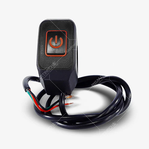 Switch Interruptor Impermeable Para Manubrio On/off Retroiluminado Testigo Led