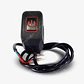 Switch Interruptor Impermeable Para Manubrio On/off Retroiluminado Testigo Led - thumbnail 2