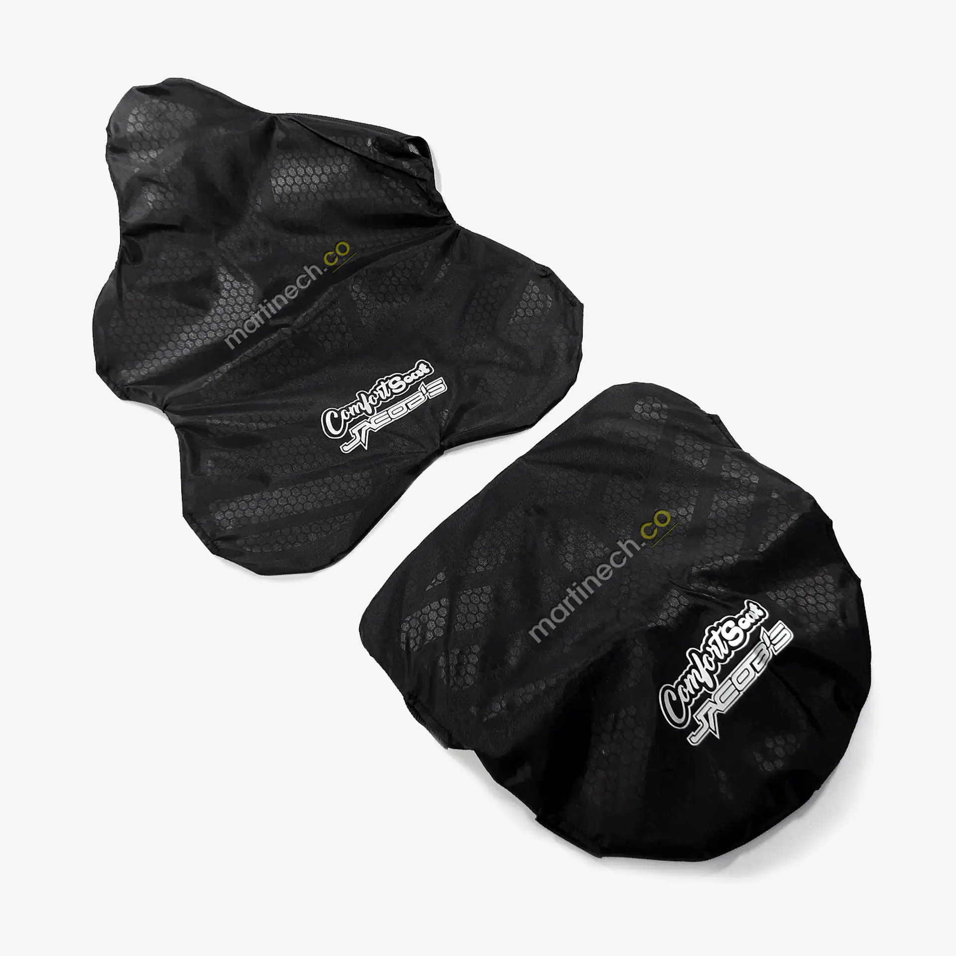 Cojines Para Moto Viaje Memory Foam Tipo Touring +  Forros Impermeables Kit x 2 5
