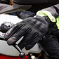 Guantes Impermeables Termicos Motociclista con Protección - Verde - Miniatura 4