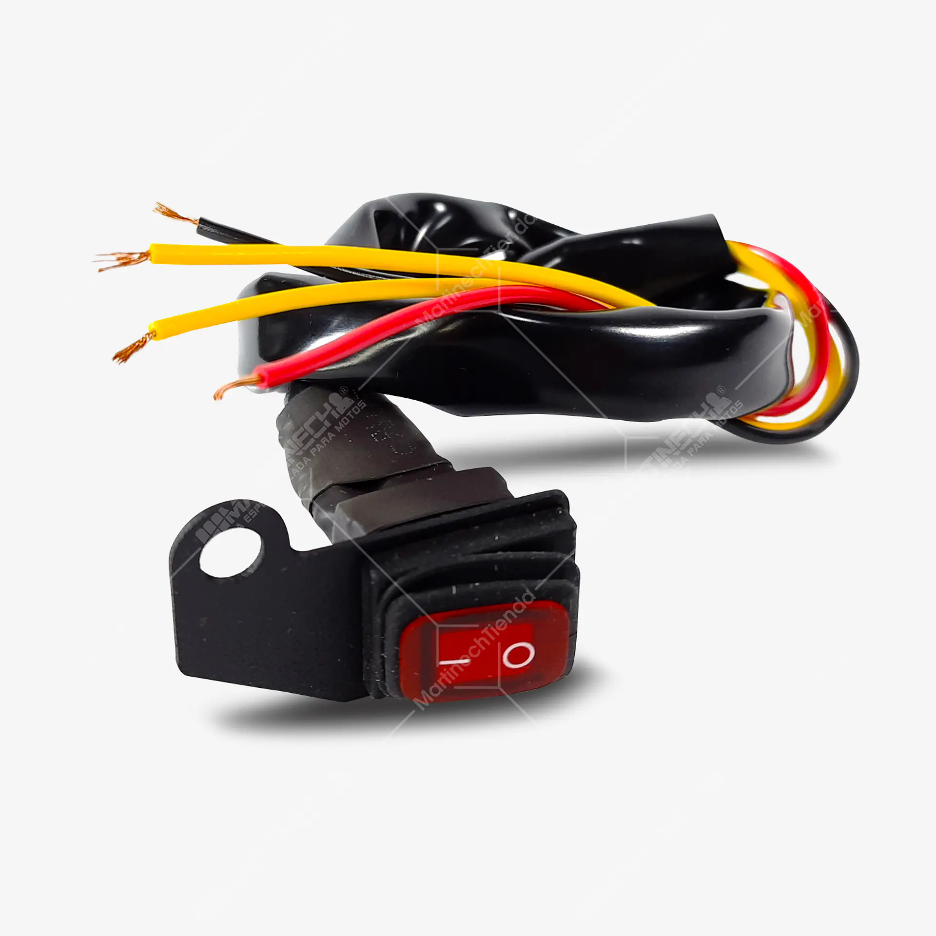 Switch Interruptor Estacionarias Impermeable Moto Testigo Led 5