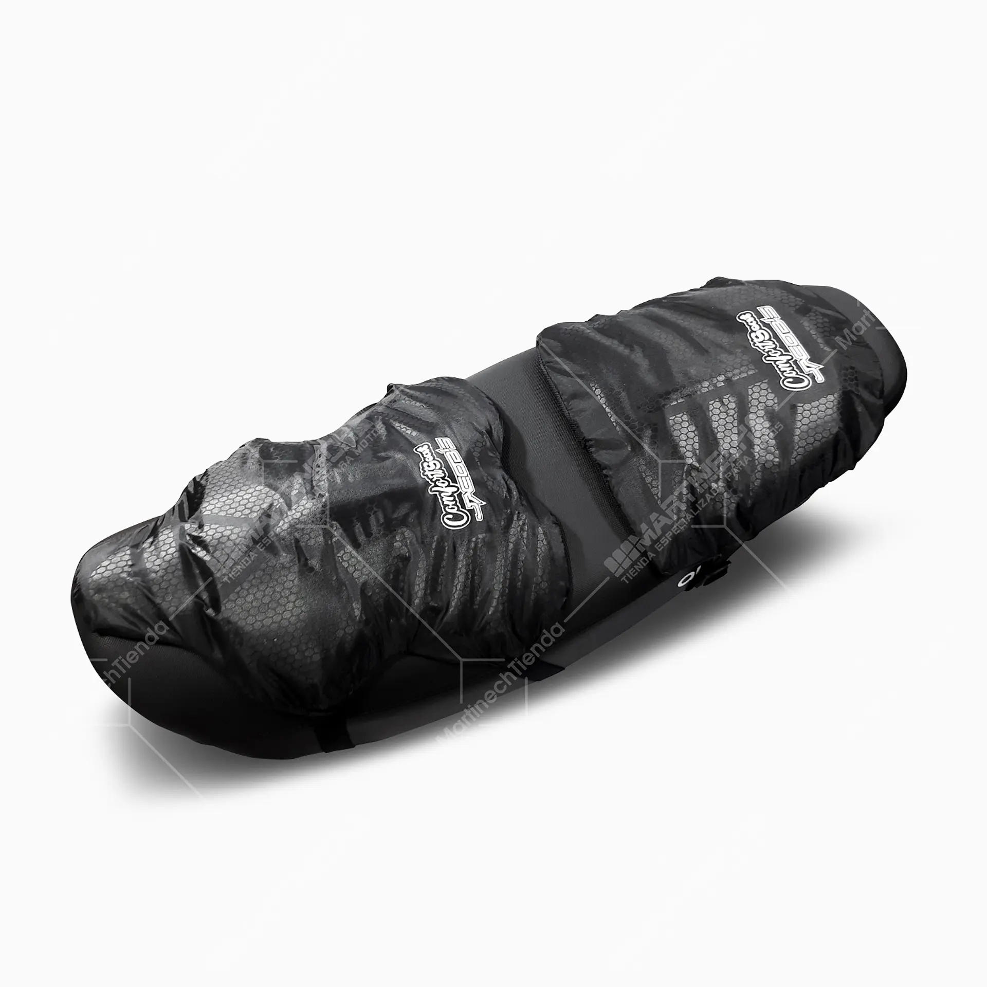 Cojines Para Moto Viaje Memory Foam Tipo Touring +  Forros Impermeables Kit x 2 8