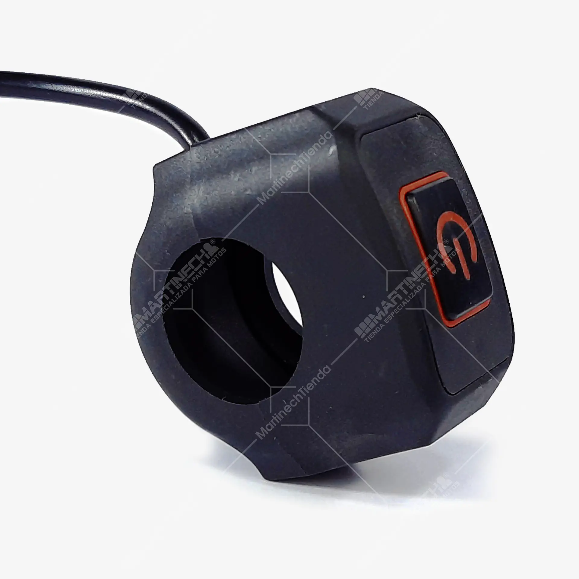 Switch Interruptor Impermeable Para Manubrio On/off Retroiluminado Testigo Led 6