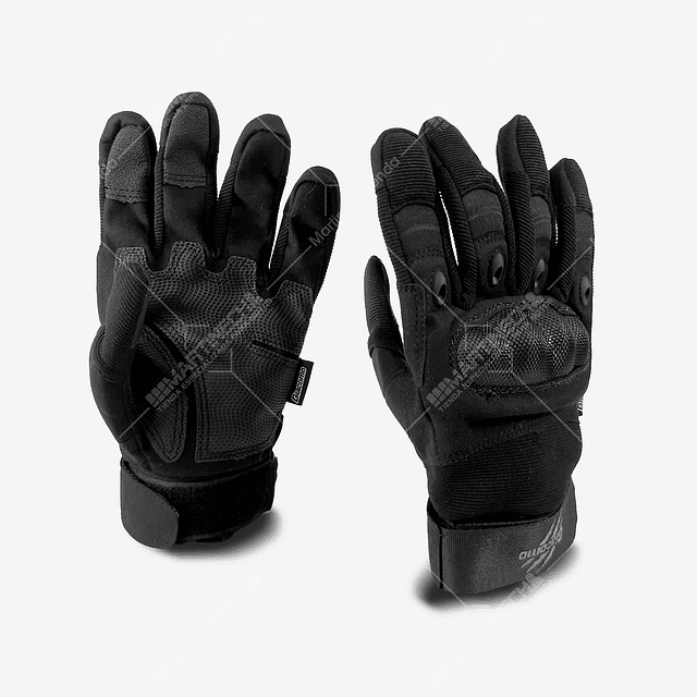 Guantes para Motociclista Tipo Comando Protección en Nudillos