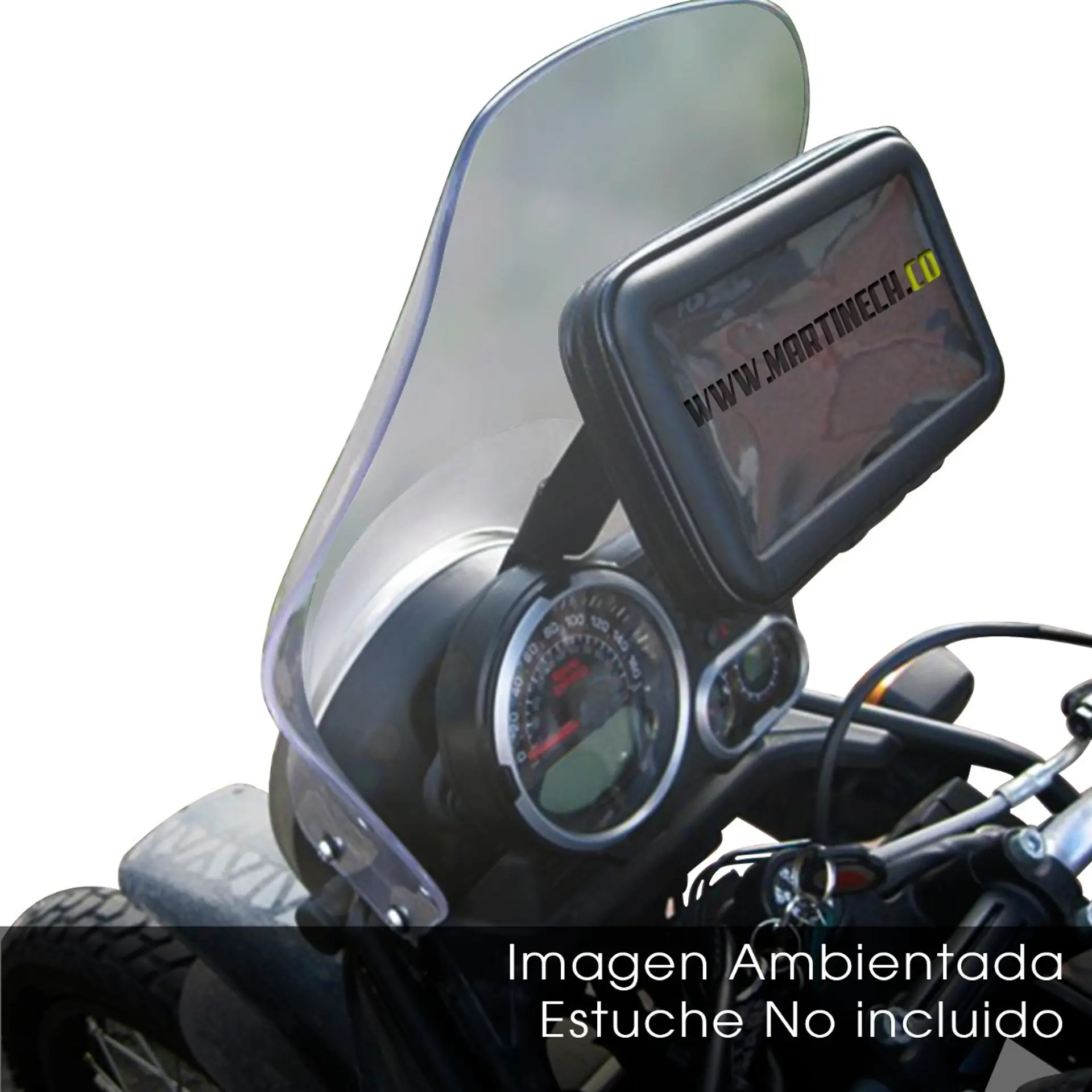 Base Soporte Gps Royal Enfield Himalayan En Acero REH 5