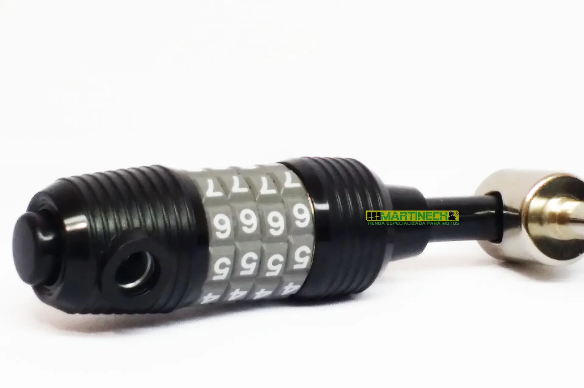 Guaya Candado Cable Antirrobo Bicicleta O Moto 2 Metros Ifam 6