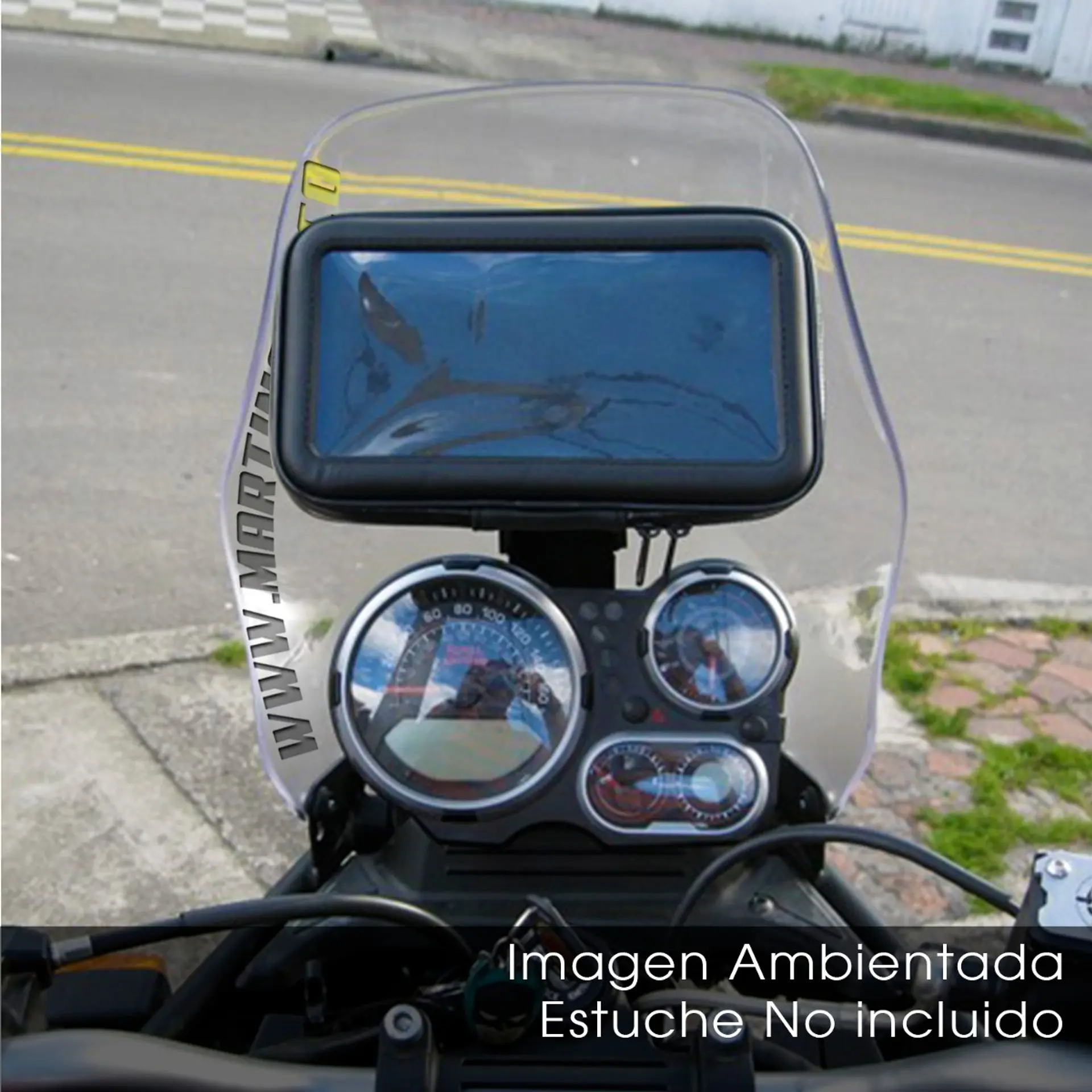 Base Soporte Gps Royal Enfield Himalayan En Acero REH 7