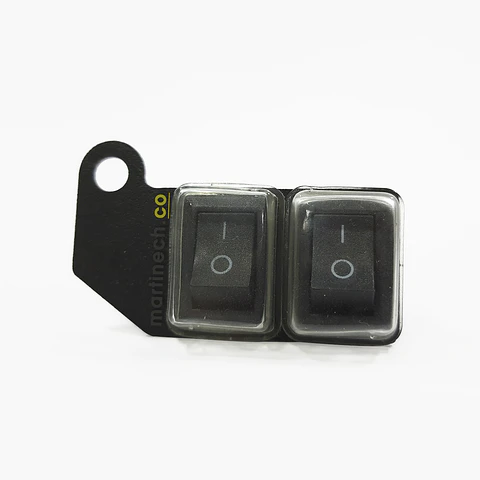 Switch Interruptor Moto Impermeable Exploradoras Led Doble