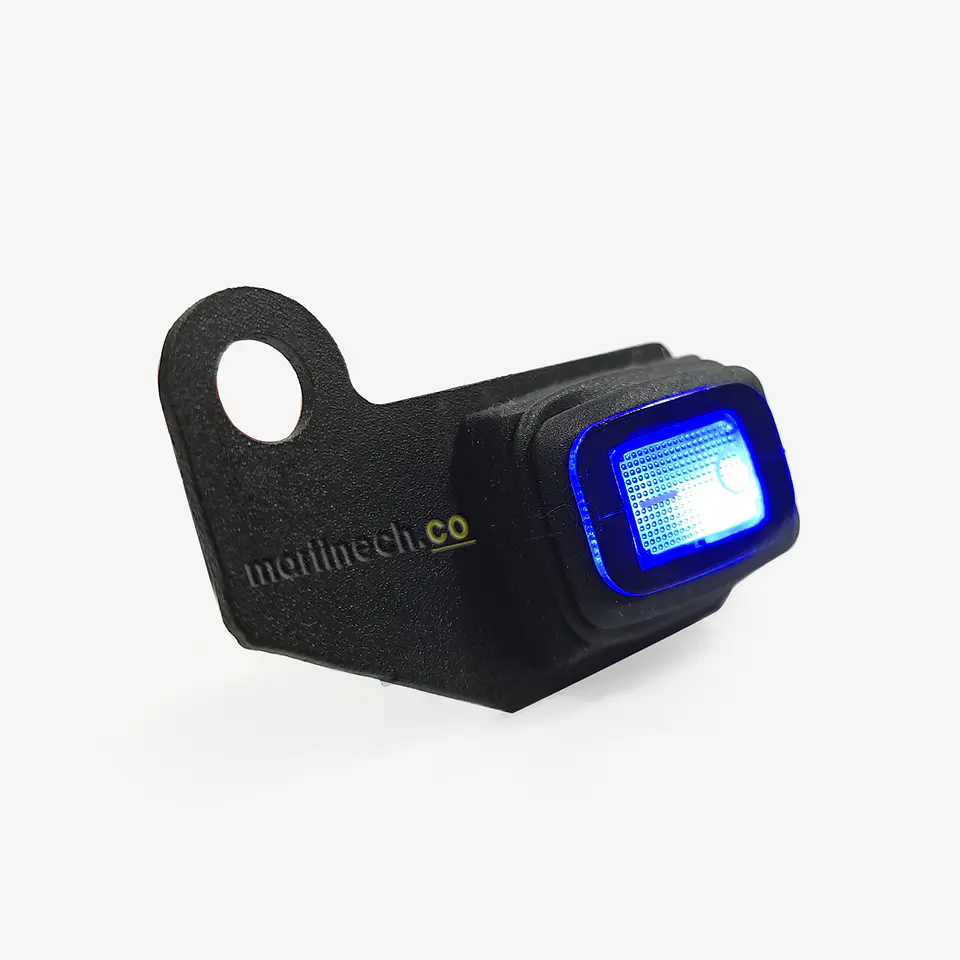 Switch Interruptor Impermeable Moto con Piloto Led ON/OFF 1