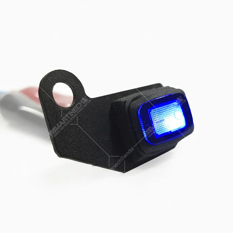 Switch Interruptor Impermeable Moto con Piloto Led ON/OFF 5