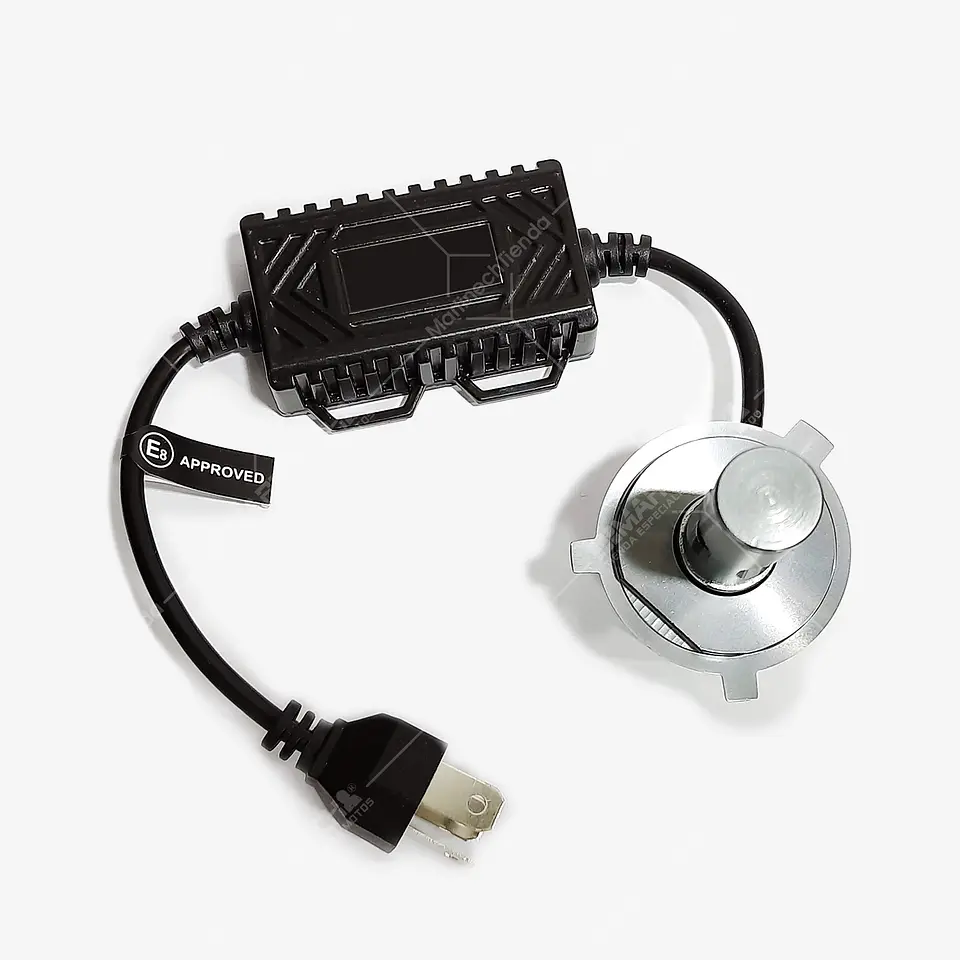Bombillo Led Tri-Color 6000 CSP Lúmenes Oro Moto o Carro H4 7