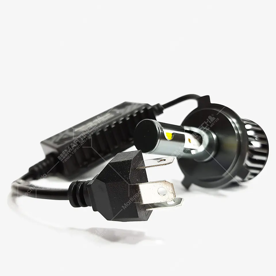 Bombillo Led Tri-Color 6000 CSP Lúmenes Oro Moto o Carro H4 8