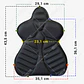 Cojín Para Moto Viaje Trail Memory Foam Kit X 2 Confort - thumbnail 2