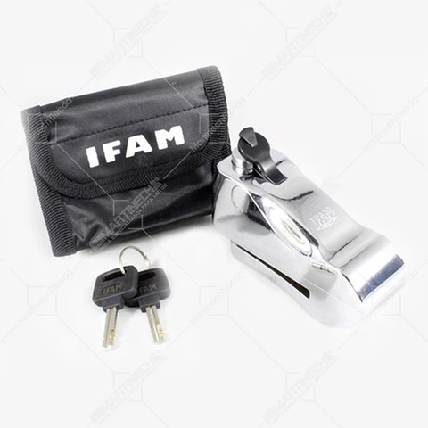 Candado Moto Alarma Freno De Disco Ifam Big